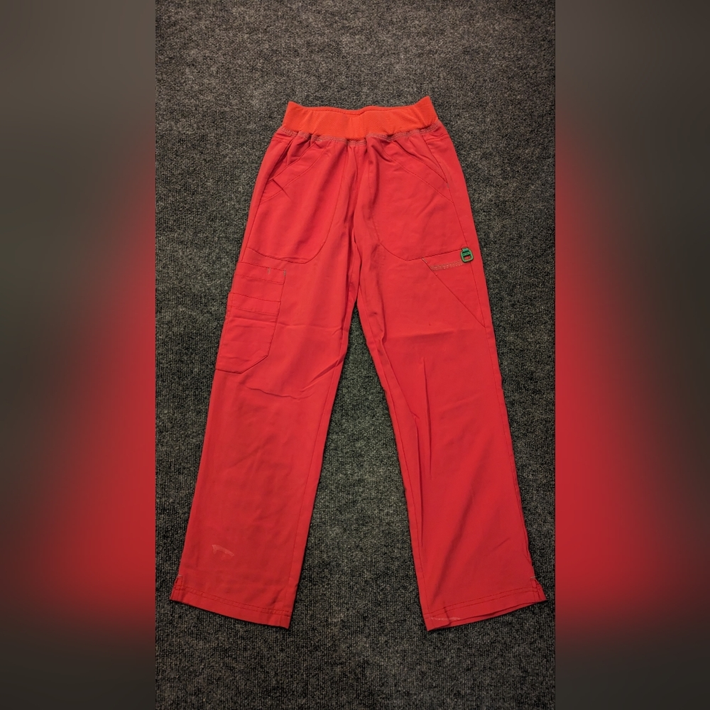 Carhartt scrub pants PINK and green XS petite